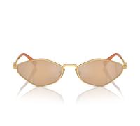 Miu Miu Occhiali da Sole MU56ZS 5AK40D Oro/Arancione Sfumato Donna 56/17/140