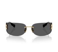 Miu Miu Occhiali da Sole MUA51S 5AK5S0 Oro/Grigio Scuro Donna 75/14/110