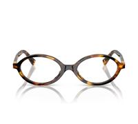 Miu Miu Occhiali da Vista MU01XV VAU1O1 Marrone Miele/Trasparente Donna 50/18/140