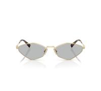 Miu Miu Smu 56zs Occhiali Da Sole Donna Oro Altre Grigio 56mm