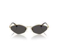 Miu Miu Smu 56zs Occhiali Da Sole Donna Oro Altre Nero 56mm