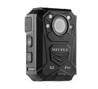 MIUFLY S2 PRO 2K Voice Control Camera, fotocamera indossabile con visione notturna, GPS, costruito in memoria 128G