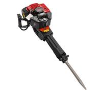 MIUKYUI Trivella multifunzione 52CC a 2 tempi, a benzina, 1900 W, con 3 teste, pala, piccone, scalpello piatto per fossato radici per giardino e campo