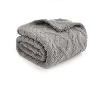 MIULEE Coperta per Cani 40x60 cm Soffice Tessuto in Pile Morbido e Carino Caldo Copriletto Coperta Coperta Lavabile Tappetino per Dormire per Cani Gatti Animali di Porcellino d'India Grigio Chiaro