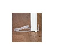 miunik - Spring - Fermaporta Spring & Ammortizzatore - Doppia protezione contro la chiusura e il claccamento delle porte, versatile ed efficace (trasparente)