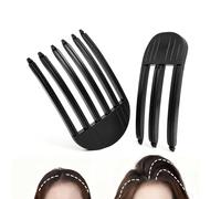 MiUWUU 2PCS Capelli Volume Clip Radice Booster Clip Per Le Donne Capelli Volume Clip Styling Strumenti Nero