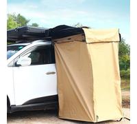 Miuxe Tenda da Doccia con Tetto - WC Rifugi per La Privacy da Campeggio SUV Doccia Laterale per Auto, Spogliatoio Esterno Tenda da Doccia Bagno Tende Istantanee, Striscia Luminosa a LED