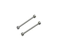 MIUYTRN 2 pezzi Orologi con accessori aste for viti, bielle da 1,5 mm, aste for orecchie grezze da 16-30 mm cuicui(22mm)