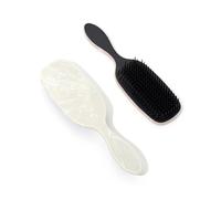 MIUYTRN Pettine for capelli antistatico Spazzola manico marmorizzato Pettine districante Doccia Parrucchiere Massaggio del cuoio capelluto Cura dei capelli Pettine Strumenti for lo styling cuicui(Beig