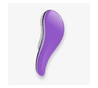 MIUYTRN Pettine for capelli Massaggiatore for cuoio capelluto Magic Demelant Spazzola districante Anti-vite Antistatico Strumenti for parrucchieri Styling professionale Pettine for nodi cuicui(Purple)