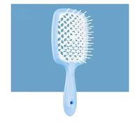 MIUYTRN Pettine for capelli soffici Pettine for parrucchiere cavo Levigante Pettine a nido d'ape Spazzola for massaggio alla testa in plastica Spazzola asciutta e bagnata cuicui(Gris)