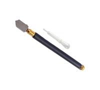 MIUYTRN TOYO TC-17 Tagliavetro A Olio Con Manico In Metallo E Testa Diamantata Dritta, Utensile Da Taglio Nuovo, Nero cuicui