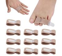 MIVAIUN 10 pezzi Raddrizzatore per Dita a Martello, Stecche per Dita dei Piedi, Correttore per Dita Sovrapposte, Bende Dita Piegate