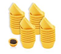 MIVAIUN 1000 Pz Pirottini Gialli per Cupcake, Muffin, Caramelle e Cioccolato - Carta Oleata
