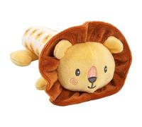 mivceklw Baby Rattle Toy, Soft Animal Cartoon Hand Rattle, Sensory Development Plush Doll, Educational & Interactive Baby Toy for 0-1 Year Old Boys & Girls, 7.87x3.94in
