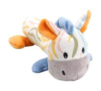 mivceklw Baby Rattle Toy, Soft Animal Cartoon Hand Rattle, Sensory Development Plush Doll, Educational & Interactive Baby Toy for 0-1 Year Old Boys & Girls, 7.87x3.94in
