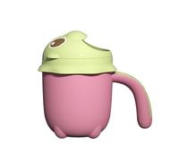 mivceklw Baby Shampoo Rinse Cup, Bath Waterfall Flusher with Thick Wall Design, Gentle Water Pouring Cup, Crafted from Food-Grade Pp Material, 6.22x4.25x5.67in