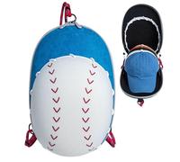 mivceklw Baseball Cap Storage, Hat Travel Case, Hard Hat Case, Borsa regolabile con design elegante e funzionale 13,78 × 8,66 × 5,91 pollici per sport ed eventi all'aperto (1 pezzo)