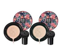 mivceklw BB Cream Foundation, Mushroom Air Cushion Makeup, Moisturizing Concealer Base, Lightweight & perfect Coverage, Perfect for Women & Friends, 15g