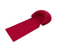 mivceklw Beach Mat, Inflatable Pillow Lounger, Outdoor Sandproof Lounger, Foldable Relaxing Pad, Portable Sun Bathing Tanning Mat Perfect for Family Friends, Light Dark Blue 160 x 70 cm Grigio Rosso