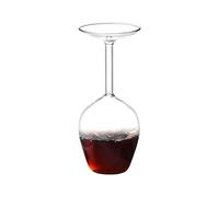 mivceklw Bicchiere Da Vino Invertito - Bicchieri Vino Rosso Sottosopra,Tazza Moderna 400ml per Bevande Fredde e Calde Ideale per Compleanni Natale e Celebrazioni