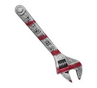mivceklw Bloody Simulation Wrench Prop, Realistic Fake Toy, Sturdy Lightweight Design, Gruesome Horror Effect, Creepy Decoration for Halloween, Cosplay, Haunted House, Escape Room, Party Role-Playing