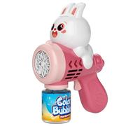 mivceklw Bubble Machine for Kids, Cute Animal-Shaped Bubble Blower, Educational Summer Activity Toy, Portable Party Entertainment for Backyard Beach Sensory Fun Events, Outdoor Play 5.71x2.76x8.11in