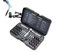 mivceklw Cacciavite a cricchetto, kit di punte per cacciavite a cricchetto magnetico di precisione 40 in 1 per elettronica, idraulica, edilizia, industriale, mobili, automotive, lavorazione del legno