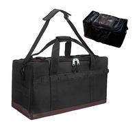 mivceklw Camping Gear, Survival Storage, Waterproof Tote, Heavy- Uty Design Large Capacity Black 50l for Outdoor Adventure and Car Danger Use, 29.53x15.75x15.75 Inches