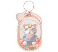 mivceklw Doll Carrying Bag, Portable Display Case, Multifunctional Thick Bag for Figures & Dolls, Perfect for Park & Travel, Great Present for Your Little Girl, 4.72x2.95x7.09in