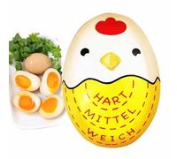 mivceklw Egg Timer, Color Changing, Resin Kitchen Tool, Heat Sensitive Indicator Food Safe Material for Boiling Eggs at Home, Dorms, Ristoranti, 2,17 x 1,57 x 1,26 pollici