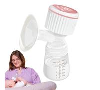 mivceklw Electric Breast Pump, Automatic Breastfeeding Pump, Wearable Milk Feeding Bottle, Portable Intelligent Container, Quiet and Efficient for Moms, Hands- Design