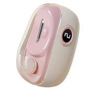 mivceklw Elettrico Nail Trimmer, Automatic Nail Cutter, Ricaricabile Manicure Tool, Built in Led Light 3 Speed Quiet Motor Ideal for Seniors and Babies, 3.35x2.6x1.26 Inches