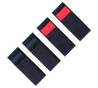 mivceklw Fishing Reel Belt, Spool Protection Strap, Wear-Resistant Tackle Tie, Adjustable Reel Band, 4-Pack, Outdoor Fishing Gear, for Keeping Your Reels Safe, Well-Managed, S, M, L, XL
