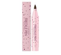 mivceklw Freckle Pen, Freckle Pencil, Waterproof Cosmetic, Quick Dry Realistic Light Brown 2,5 ml Ideal for Daily Face Makeup Practice, 0,59 x 0,59 x 4,33 Inches