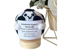 mivceklw Gancio Present, Motivational Support Toy, Inspirational Quote Decor, Soft Plush Ball, Motivational Message Accessory, Small Size for Home Office Desk Or Classroom, 1,57 pollici