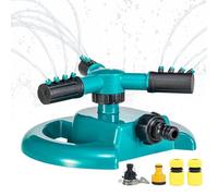 mivceklw Irrigatore d'acqua per prato, irrigatori da cortile per prato di grandi dimensioni, di irrigazione regolabile per serre, aiuole, parchi