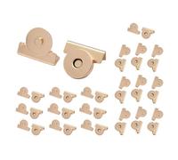 mivceklw Magnetic Buttons, 20 Piece Seamless Sewing Clasps, Strong Invisible Snapy Closures, Strong Rust Resistant Fasteners for Handbags, Purses, Clothing, Wallets, Accessories, Home Sewing Projects