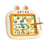 mivceklw Magnetic Color Maze Toy, Counting & Matching Puzzle, Magnetic Drawing Board, Color & Number Learning Game, Skill Development and Educational Play