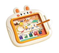 mivceklw Magnetic Color Maze Toy, Counting & Matching Puzzle, Magnetic Drawing Board, Color & Number Learning Game, Skill Development and Educational Play