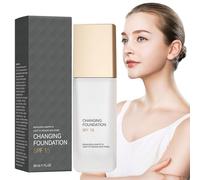 mivceklw Makeup Base, Foundation, Complexion Booster, Color Changing Formula, Long Lasting Coverage Spf15 Concealer Perfect for Daily Natural Makeup Look, 1,27 x 4,13 Inches