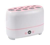 mivceklw Makeup Brush Dryer, Powder Puff Drying Machine, Costante Temperature Heating, Usb Ricaricabile Sponge Dryer Ideal for Beauty Tools, Hygienic Drying, 7.28 x 3.35 x 5.04 Inches
