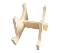 mivceklw Roller Board Storage Rack, Trainer Board Bracket, Wooden Stability Stand Balance Trainers Space Saving Display and Drying Frame for Home, Palestra, Indoor Fitness Studio, Physical Therapies