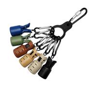 mivceklw Squid Hook Protector Case, Squid Hooks Protection Caps Fishing Tackle, High-Strength Lure Bait Safety Cover Fish Tools per adulti, Entusiasti, Beginners, multicolore, 1 set, Attributo singolo