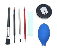 mivceklw Watch Repair Tools, Watchmaker Kit, Precision Tweezers Set, Compact Case Organizer, Jewelry Cleaning Watch Maintenance for Beginners Home Users Professionals 5.91x3.54x2.36in