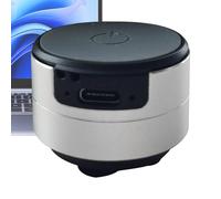 mivceklw Wireless Speaker, Bone Conduction, Music Player Stereo Bass Waterproof Sound Mini Black Outdoor Party Indoor Use, Product Size About 4x4x2,8 cm/1,57x1,57x1,1 pollici