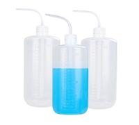 MIVIDE 3 Pezzi Bottiglie di Plastica da Spremere, Flaconi 1000 ml Plastica con Imboccatura Stretta, Annaffiatoi in Plastica per Piante, Laboratori, Giardino, Lavaggio di Tatuaggi