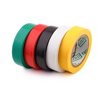MIVOS 5 Pezzi Nasto Isolante Colorato in PVC per Isolamento Elettrico/Nastro Adesivo Isolante Elettrico 15 mm x 10 m/Nasto Sigillante Impermeabile Per Progetti Di Cablaggio E Riparazioni