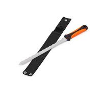 MIVOS Coltello isolante professionale con lama a doppio taglio in acciaio inox da 280 mm - Coltello isolante a doppio taglio con lama seghettata da 28 cm - Coltello per polistirolo