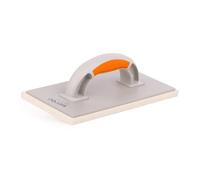 Mivos Frattazzo in Plastica con Rivestimento in Feltro 10mm - 280 x 140 - Frattone in Feltro per Intonaco - Tagliere con Rivestimento in Feltro 10 mm per Stuccatori e Muratori - Frattazzo per fughe